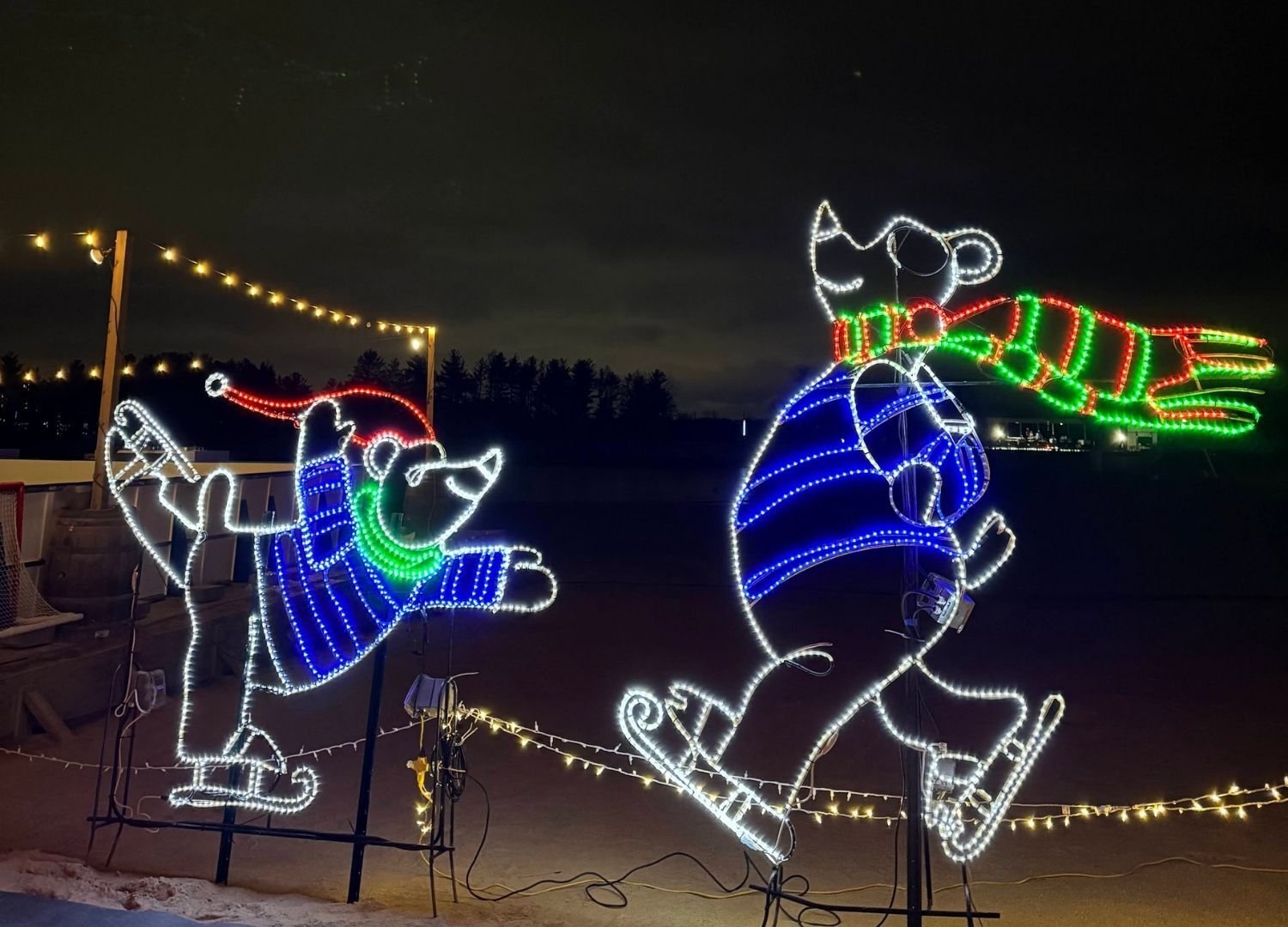 candy village at the christmas carnival of lights candy village at the christmas carnival of lights